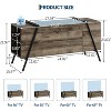 ODK Modern TV Stand for Living Room, Wood Entertainment Center with 2 Drawers & Side Open Shelves, Fits TVs up to 65 inches, Ideal for Apartment - 2 of 4