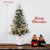 TackView Artificial Christmas Tree with 78 Warm White LED Lights, Pre-Lit Fiber Optic with Snowflakes and Red Berries - 2 of 4