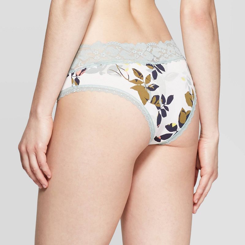Women's Cotton Cheeky Underwear with Lace Waistband - Auden&#153;, 2 of 2