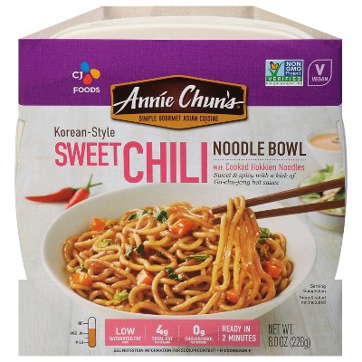 Annie Chun&#39;s Vegan Noodle Bowl Korean Sweet Chili - 8oz