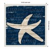 Amanti Art Coastal Wonder II Starfish by Gina Ritter Canvas Wall Art Print Framed 16 x 16-in. - 3 of 4