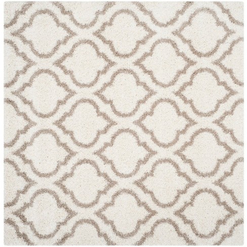 Safavieh Hudson Shag SGH284C Navy - Ivory 9' x 12' Area Rug