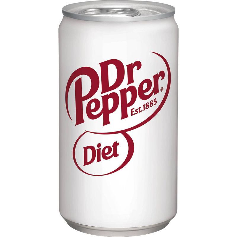 Diet Dr Pepper Soda - 10pk/7.5 fl oz Mini Cans, 3 of 8