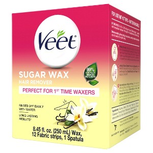 Veet Natural Sugar Waxing Hair Remover - 1 of 4