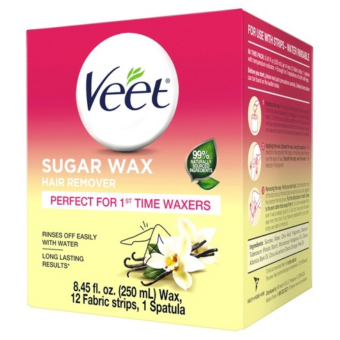 Veet Ready-to-use Wax Strips And Wipes - 40ct : Target