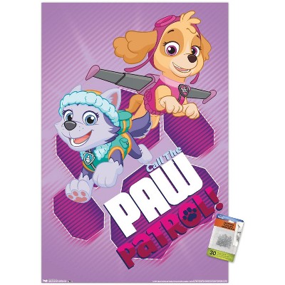 Nickelodeon Paw Patrol Girls Everest & Skye Purple Insulated Lunch