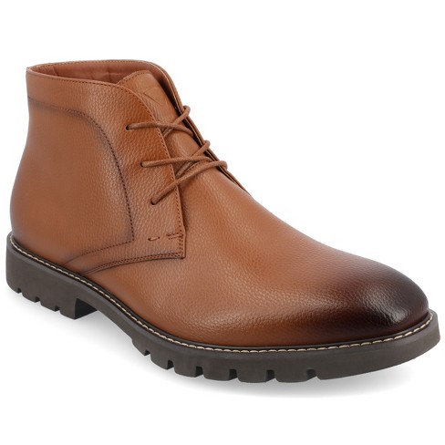 Plain toe hot sale chukka boots