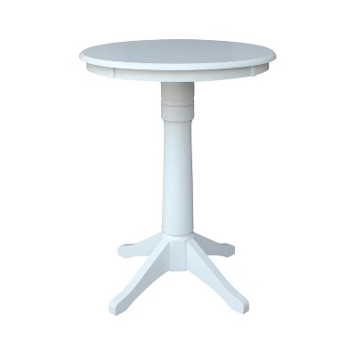 International Concepts 30" Round Top Pedestal Table - 34.9"H