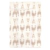 Hudson Baby Infant Cotton Flannel Burp Cloths 7pk, Neutral Giraffe, One Size - 2 of 3