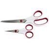 SINGER Fabric & Craft Scissors Set W/Comfort Grip 2/Pkg-8.5" Lightweight & 4.75" Detail Scissors - 2 of 4