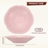 Unique Bargains Ceramic Decorative Water Pattern Mini Candy Serving Platter 4.25" - 2 of 4