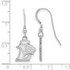 Black Bow Jewelry Sterling Silver  NCAA Dangle Earrings - 2 of 4