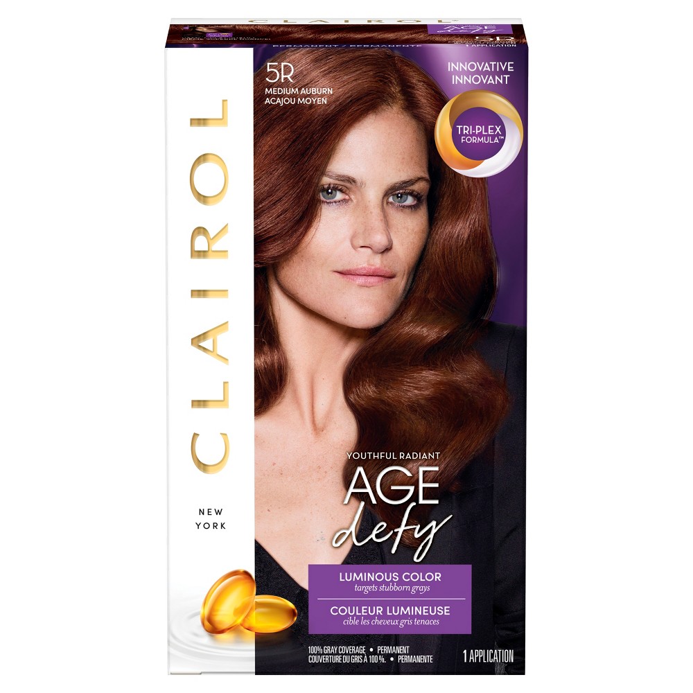 UPC 037000889199 product image for Clairol Age Defy Expert Collection - Medium Auburn - (5R) | upcitemdb.com