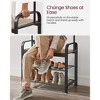 VASAGLE 4-in-1 Coat Rack Hall Tree, 9 Removable Hooks, Entryway Bench with Shoe Storage for Apartment, Living Room - 4 of 4