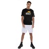 Averett University Adult Sport Active T-Shirt Primary Logo, Athletic Heather - 3 of 4