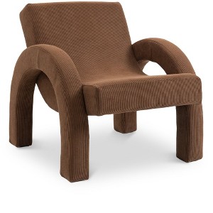 Meridian Furniture,Corduroy Corduroy Fabric Accent Chair - 1 of 4