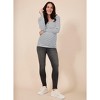 Women's Square Neck Rib Knit Long Sleeve Tee | Motherhood Maternity - 4 of 4