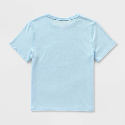 Cat & Jack Kids' Adaptive 2pk Short Sleeve 'Sport/Baseball' Graphic T-Shirt - Cat & Jack™ Navy Blue/Aqua S — фото 2