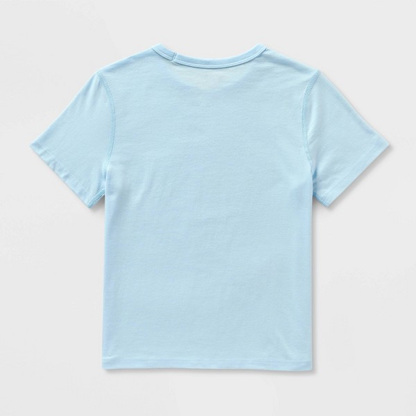 Paquete de 2 Camisetas de Manga Corta Adaptables con Estampado 'Deporte/Béisbol' para Niño - Cat & Jack™ Azul Marino/Aqua 2