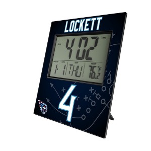 NFL Tennessee Titans Players Game Tactic Wall Clock - 1 of 4