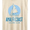 Women's - Instant Message - Amalfi Coast Sailing Club Short Sleeve Graphic T-Shirt - 2 of 4