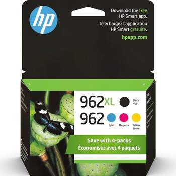 HP 962 CMY/962XL Black Ink Cartridges 4 Pack 24388084