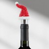 Unique Bargains Bottle Stopper Aluminum Alloy Resin TPR Red White Black Silver Tone 4.13"x0.91"x0.79" 1 Pc - 2 of 3