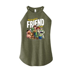 Women's - Disney - You've Got A Friend In Me Graphic High Neck Tank - 1 of 2
