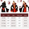 Garvee Vampire Queen Costume---Hexagonal Vertical Tie Accessories Royal Vampire Suit-Cosplay Party, S - 3 of 4