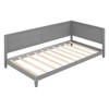 Twin Size Wood Daybed and Sofa Bed Gray - 4 of 4