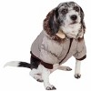 Racxily Classic Metallic Fashion Pet Dog Coat Jacket Parka w/ 3M Insulation and Removable Hood, - 3 of 4