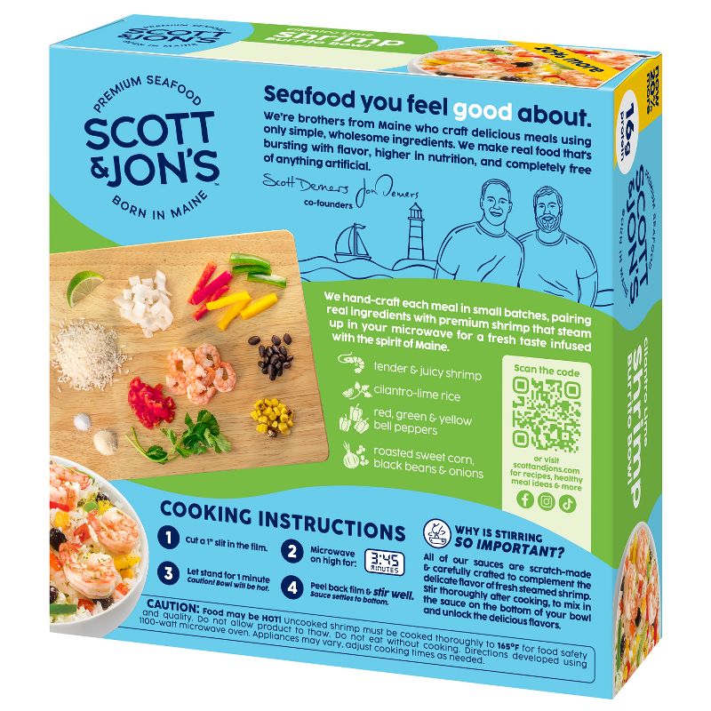 Scott &#38; Jon&#39;s Cilantro Lime Shrimp Rice Bowl Frozen Meal - 9.6oz, 6 of 9