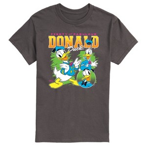 Men's - Disney - Donald Duck Feisty And Fabulous Short Sleeve Graphic T-Shirt - 1 of 4
