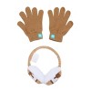 Squishmallows S'More Youth Plush Ear Muffs and Gloves Set - 2 of 4
