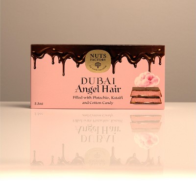 NUTS FACTORY DUBAI CHOCOLATE ANGEL HAIR BAR