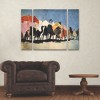 Trademark Fine Art Treechild The Caravan 3 Piece Panel Set Art - 3 of 3