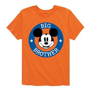 Boys' - Disney - Mickey Big Brother Short Sleeve Graphic T-Shirt - 1 of 4
