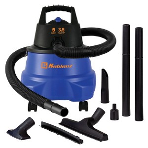 Koblenz® Koblenz 5-Gal. Portable Wet/Dry Vacuum with Blower, Black and Blue, WD-5 MA - 1 of 4