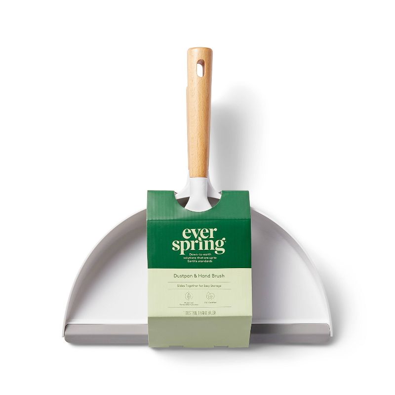 Hand Broom and Dustpan Combo - 2ct - Everspring&#8482;, 1 of 5
