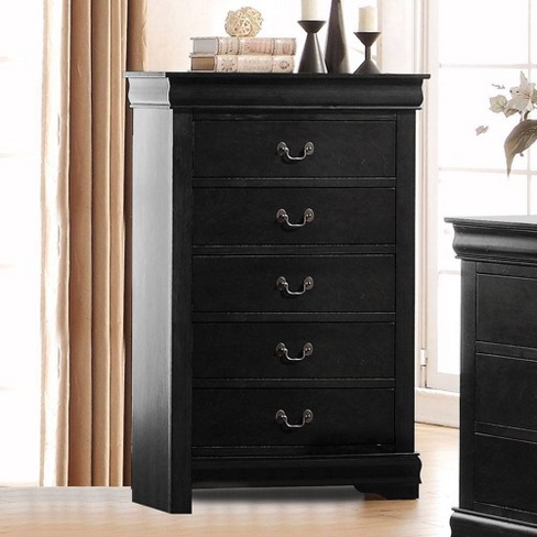 31 Louis Philippe Chest White - Acme Furniture : Target