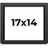 PosterPalooza | Shadow Box 1.5" Depth Black Picture Frame - UV Acrylic, Backing Board, Hanging Hardware - 2 of 4