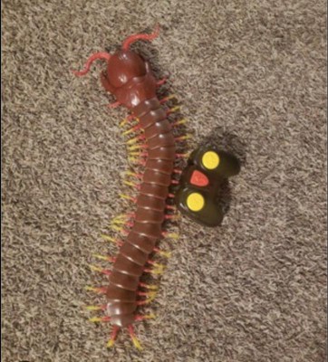 Remote control shop centipede target