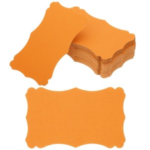 Unique Bargains Paper Mini DIY Gift Double-sided Blank Index Flash Cards 120 Pcs - 1 of 4