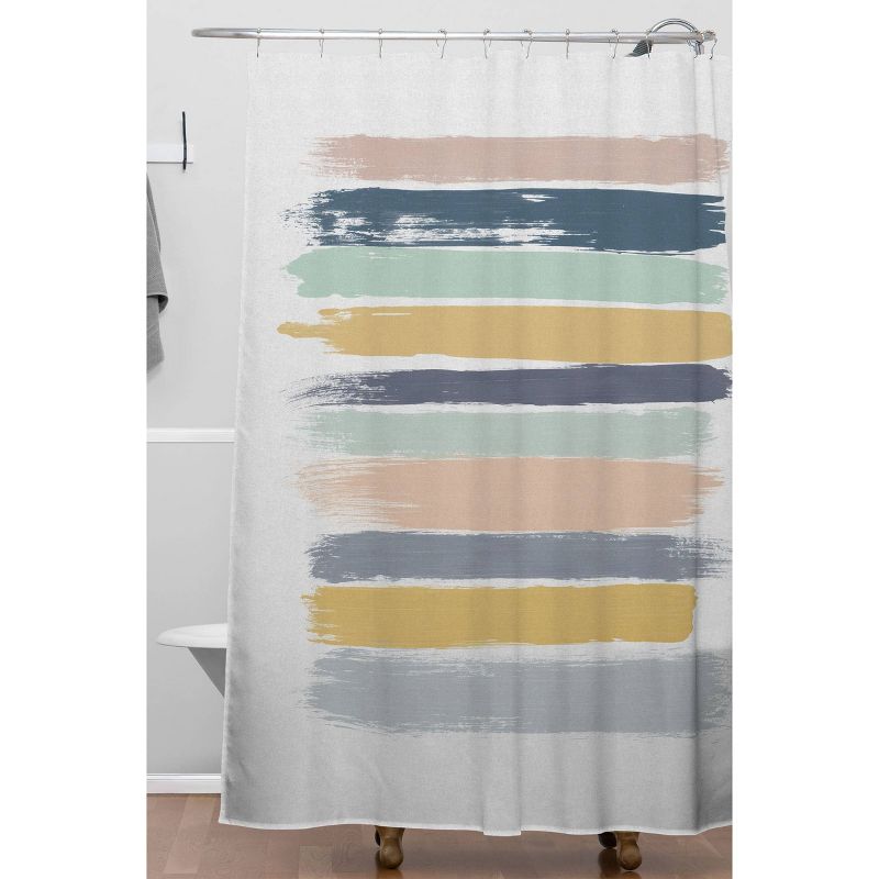 Orara Studio Pastel Striped Shower Curtain - Deny Designs, 3 of 8