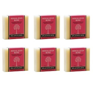 Plantlife Himalayan Rose Bar Soap – Moisturizing, Soothing, Handcrafted, Plant-Based – Made in California, 4oz - 1 of 3