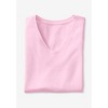 Woman Within Petite Perfect Short-Sleeve V-Neck Tee - 4 of 4