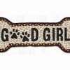 Earth Rugs Good Girl Dog Bone Shaped Braided Jute Stair Tread – 9"x24" - 2 of 3