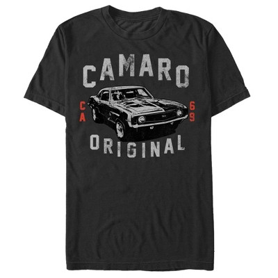 Men's General Motors 1969 Camaro Original T-Shirt - Black - Large