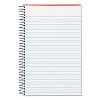 Tops Classified Colors Notebook Red Cover 5 1/2 x 8 1/2 White 100 Sheets 73505 - 2 of 4