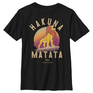 Boy's Lion King Simba Hakuna Matata T-Shirt - 1 of 4